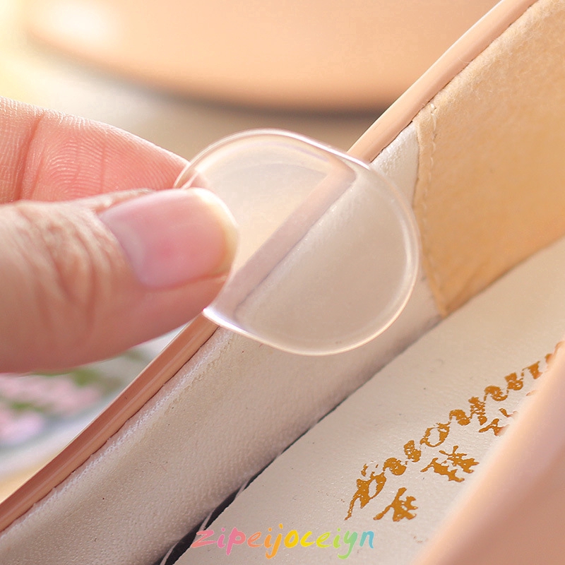 Set 6 Miếng Dán Gót Chân Bằng Silicone Dày Dặn