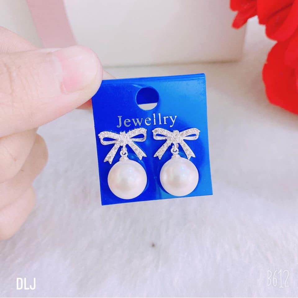 BÔNG TAI NƠ BẠC TA MẪU MỚI