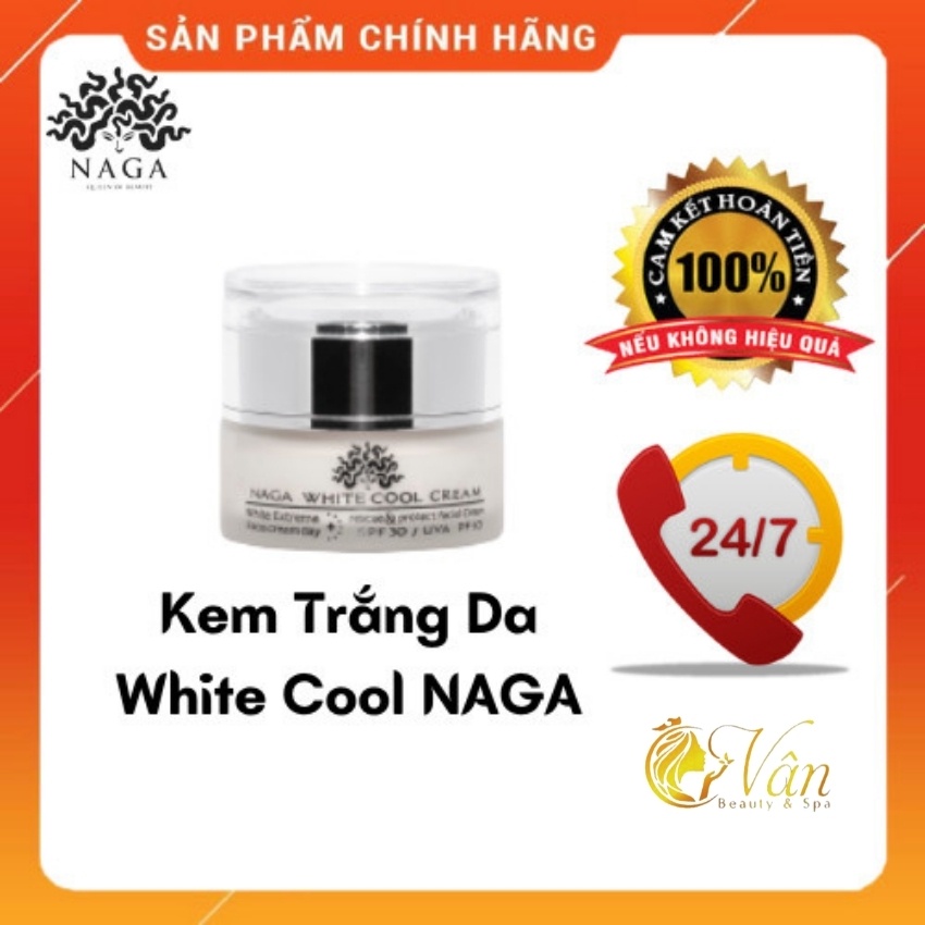 Kem trắng da NAGA - Mỹ phẩm sạch Tatu