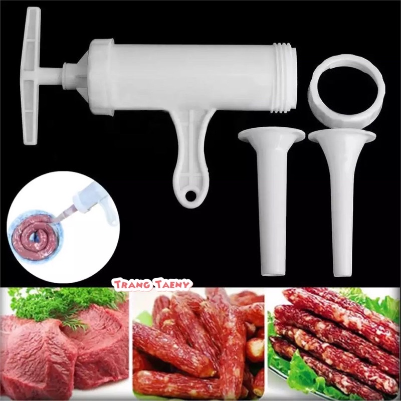 Bộ dụng cụ nhựa nhồi xúc xích , lạp xưởng