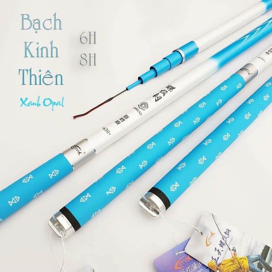 Cần Câu Tay Bạch Kinh Thiên 6H - Hàng chất lượng - Tặng ngọn và trục câu đài - Cần câu đơn Cao cấp - Chuyên săn hugo