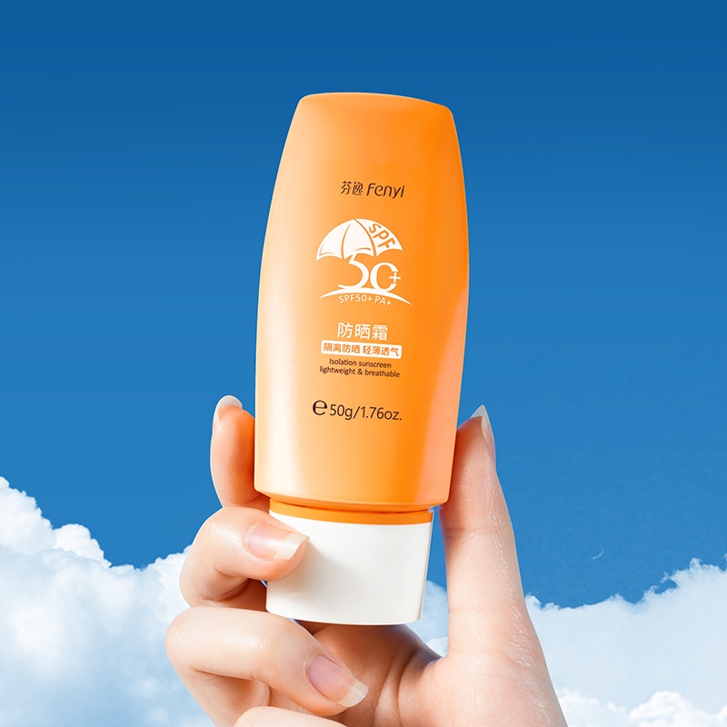 Kem chống nắng Fenyi SPF50+ PA+ UVA UVB 50g làm trắng da