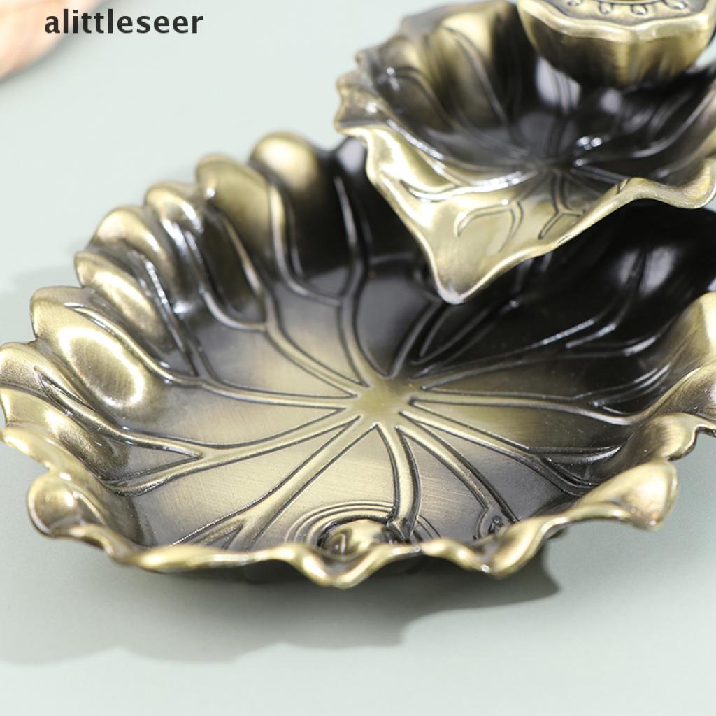 Đế Đốt Trầm Hương Hình Lá Sen Trang Trí Phòng Khách