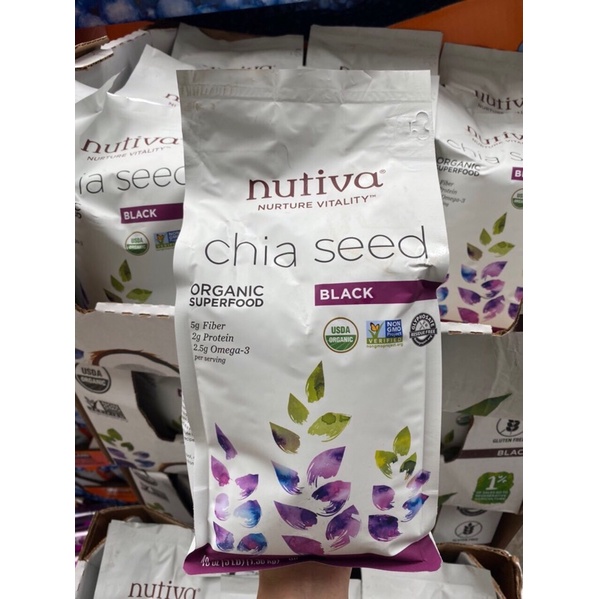 Hạt chia Mỹ Nutiva 1,36kg