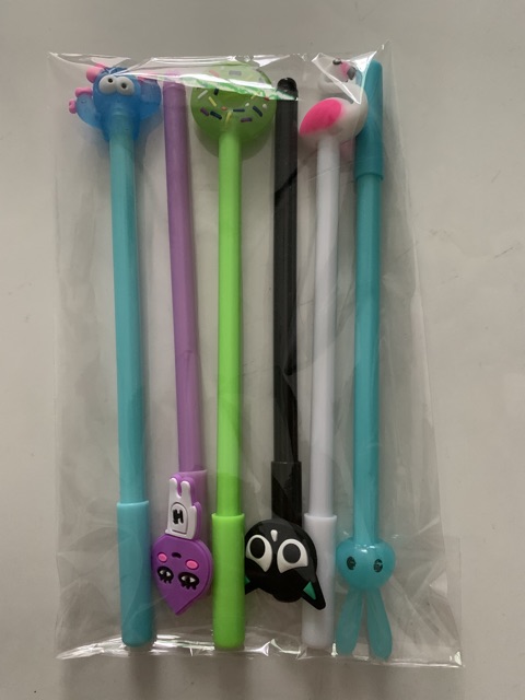 Bút bi hình thú silicon siêu cute