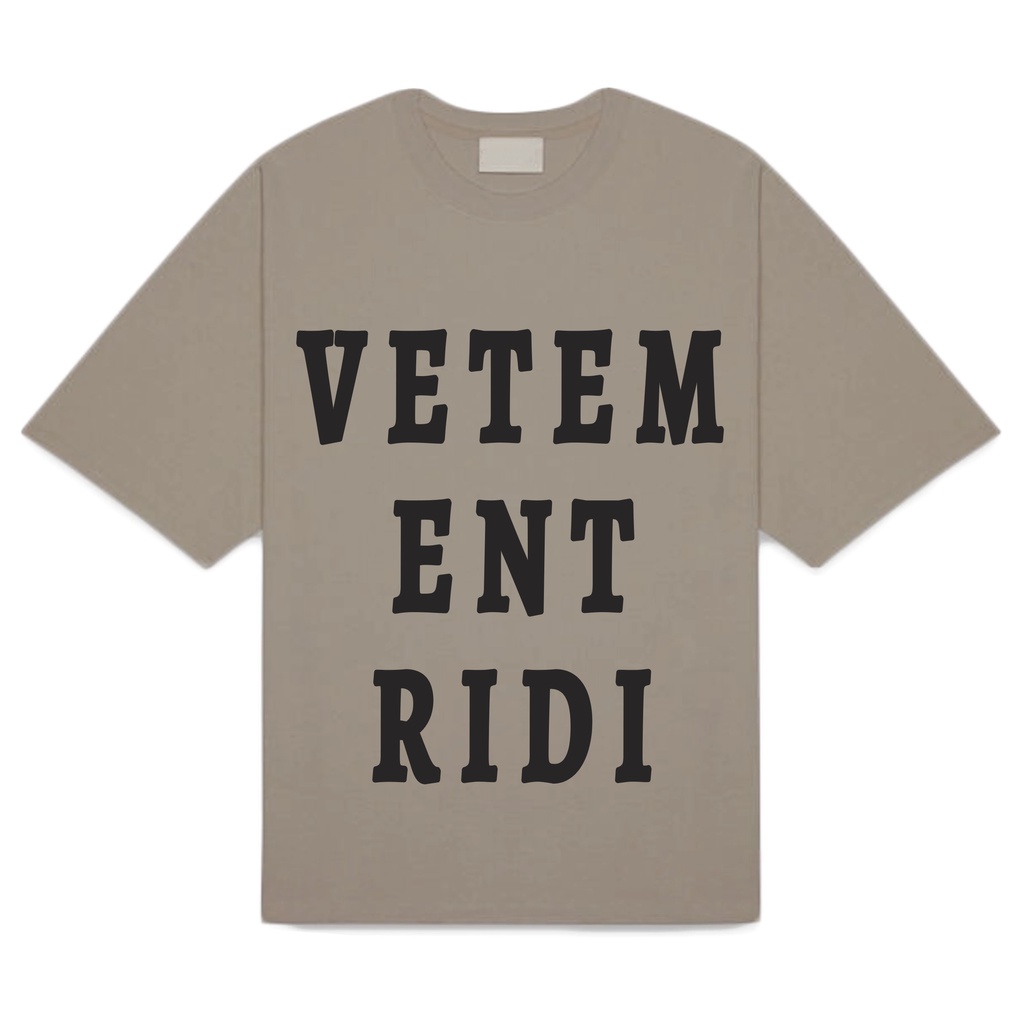 Áo thun Ridiculous - VETERIDI BROWN, vải thun 2 chiều 100% cotton 250g | BigBuy360 - bigbuy360.vn