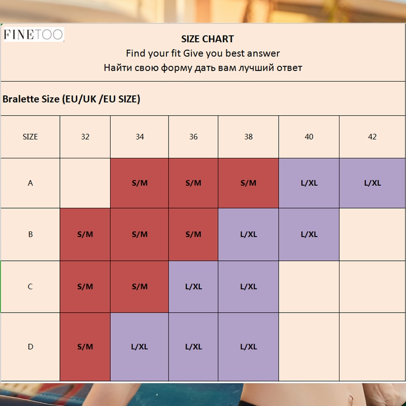 Áo Ngực FINETOO Đường May Liền Mạch Thiết Kế Nâng Ngực Quyến Rũ