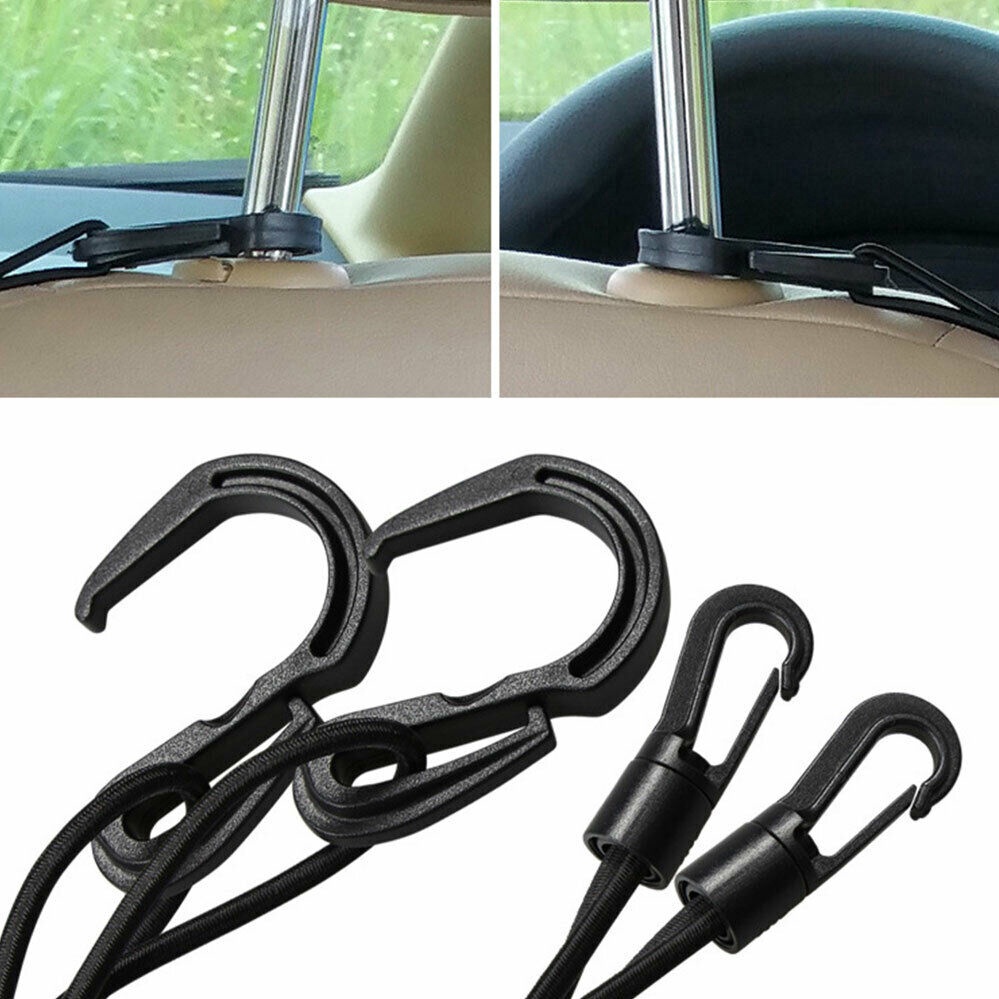 Túi Lưới Đựng Đồ 2 Lớp Gắn Lưng Ghế Xe Hơi Thông Dụng Sắp Xếp Gọn Gàng Cho Bé