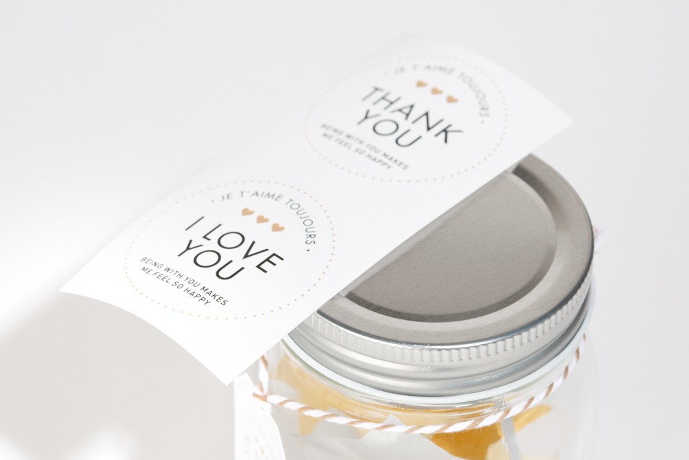 Lọ Thủy Tinh ARTBOX Hàn Quốc Chứa Giấy Viết Hình Ngôi Sao Làm Quà Tặng