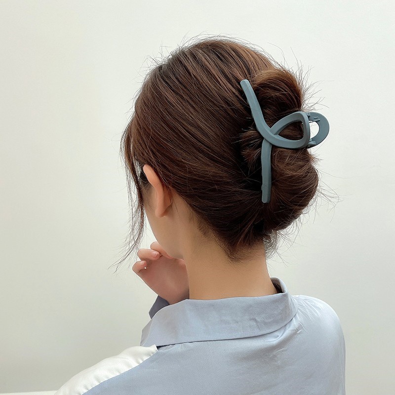 Kẹp tóc càng cua cỡ lớn phong cách Hàn Quốc thanh lịch