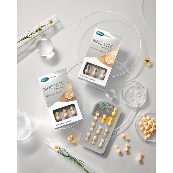 Viên Dưỡng Da NNO Vitamin E & NNO Vite Dưỡng Trắng Da (Hộp 30 viên)