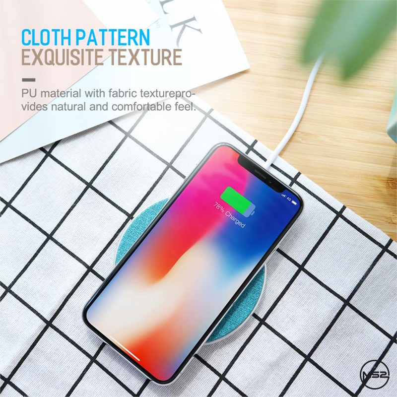 SẠC NHANH KHÔNG DÂY ROCK - W13 CHO IPHONE X