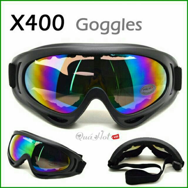 Mắt Kính Đi Phượt X400 Nam Nữ
