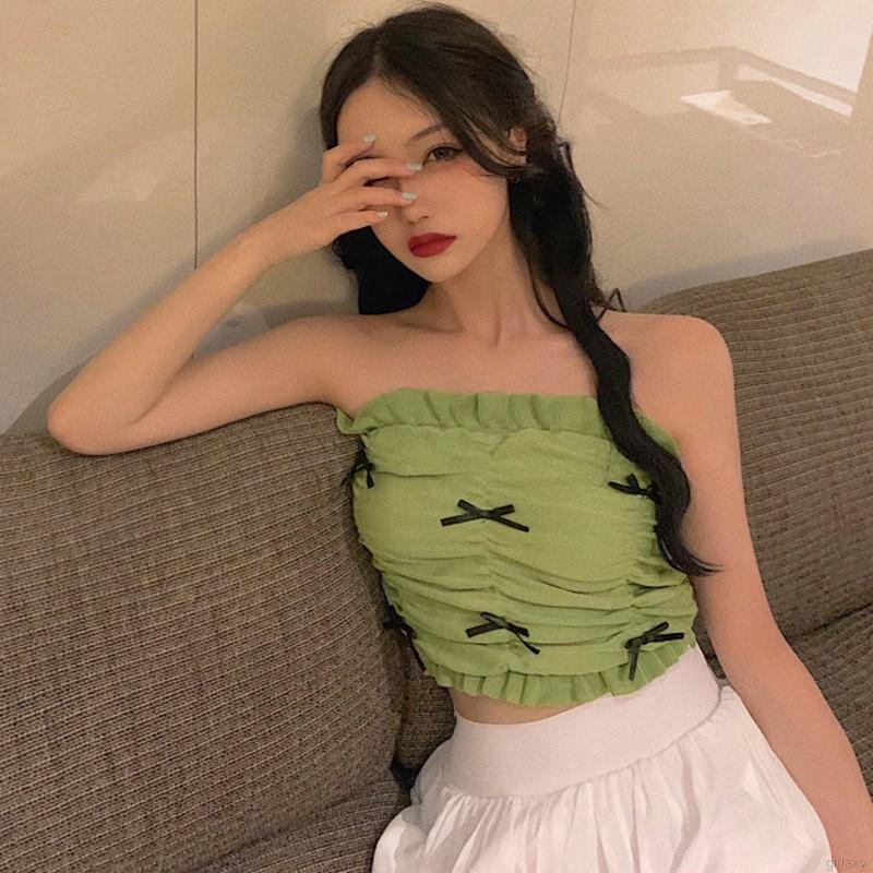 Áo Dệt Kim Trễ Vai Phong Cách Hàn Quốc Quyến Rũ Cho Nữ | BigBuy360 - bigbuy360.vn