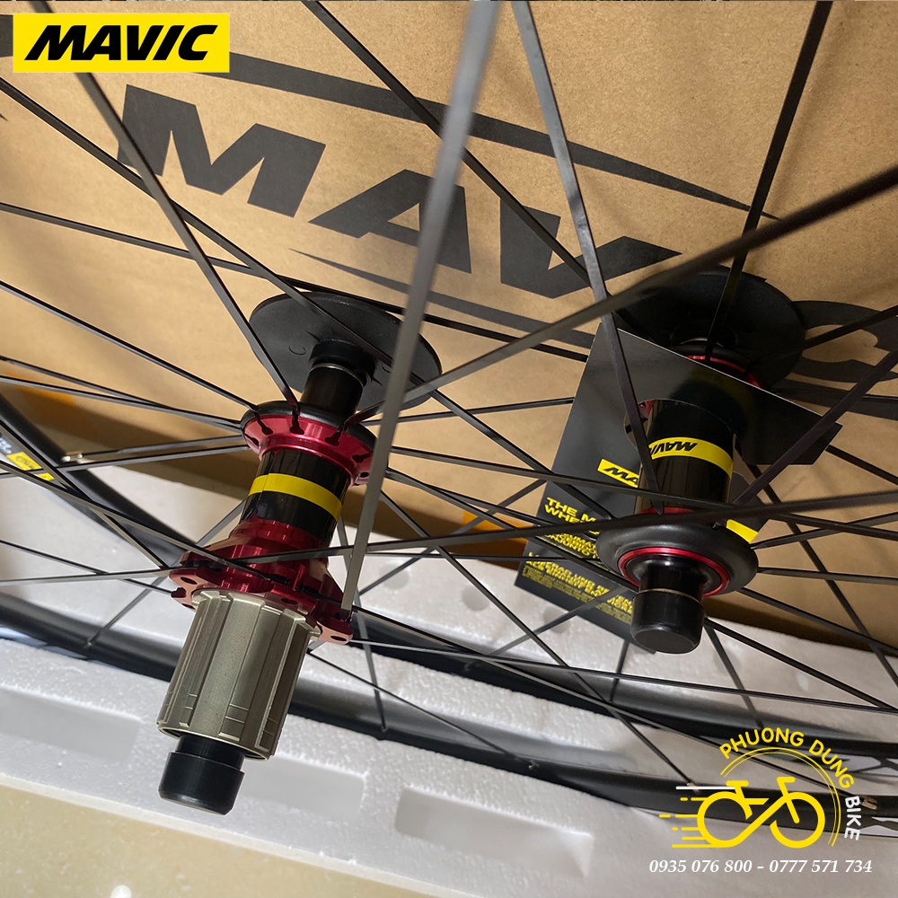 Bộ vành nhôm xe đạp MAVIC COSMIC ELITE 700Cx30mm - CỐI NỔ