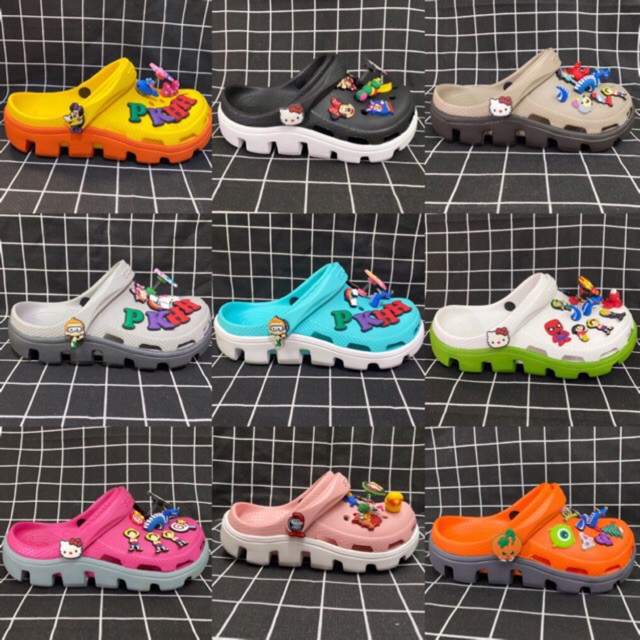 Dép cross cá TẶNG 10 STICK sục quai ngang nam nữ