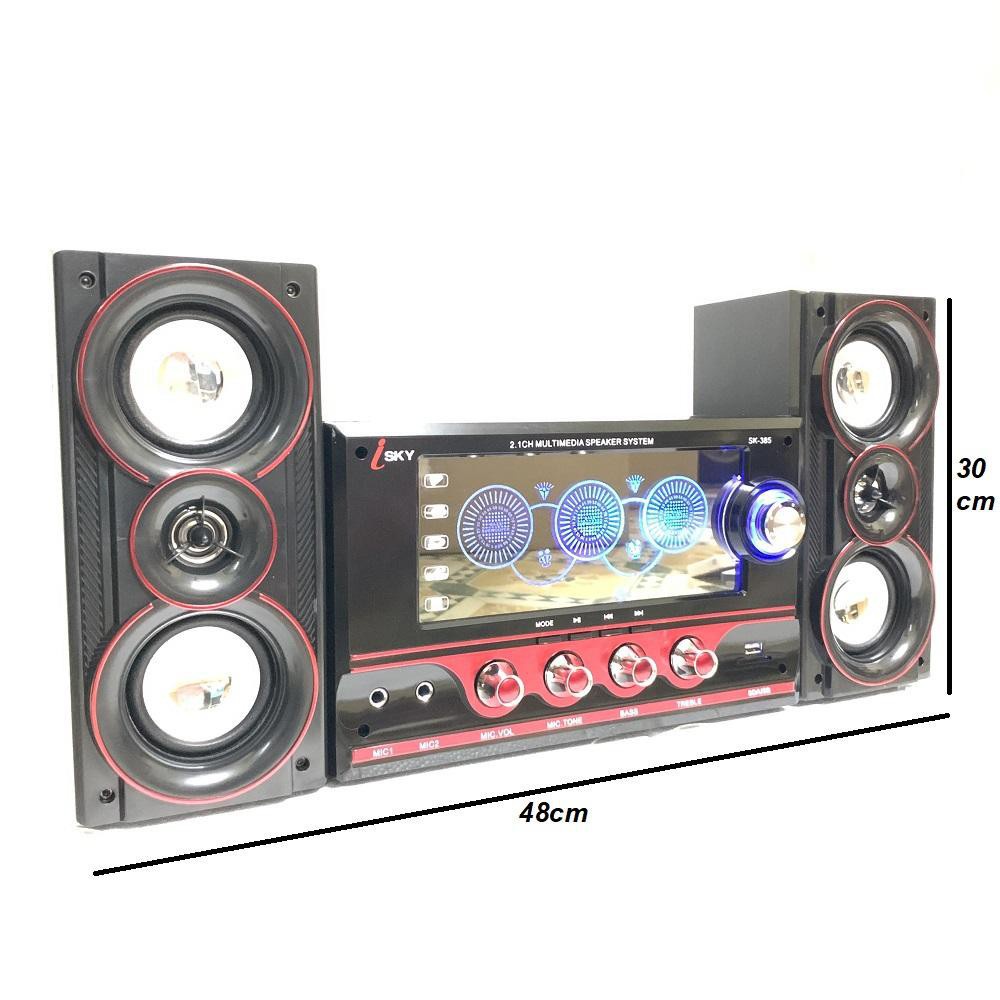 Dàn âm thanh tại nhà - Loa Vi Tính Cỡ Lớn Hát Karaoke Có Kết Nối Bluetooth USB SKYNEW - SKN395- Bảo Hành 1 Năm