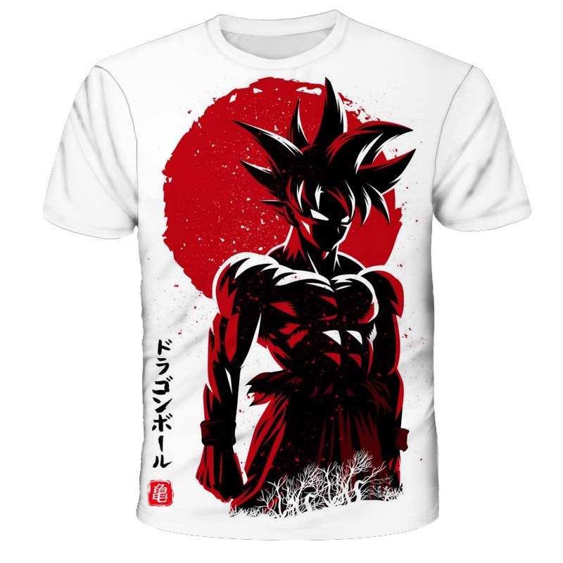 Áo Thun In Hình Goku Vegeta 2022 Thời Trang Cho Bé Trai 3 4 5 6 7 8 9 10 11 12 13 14 Tuổi