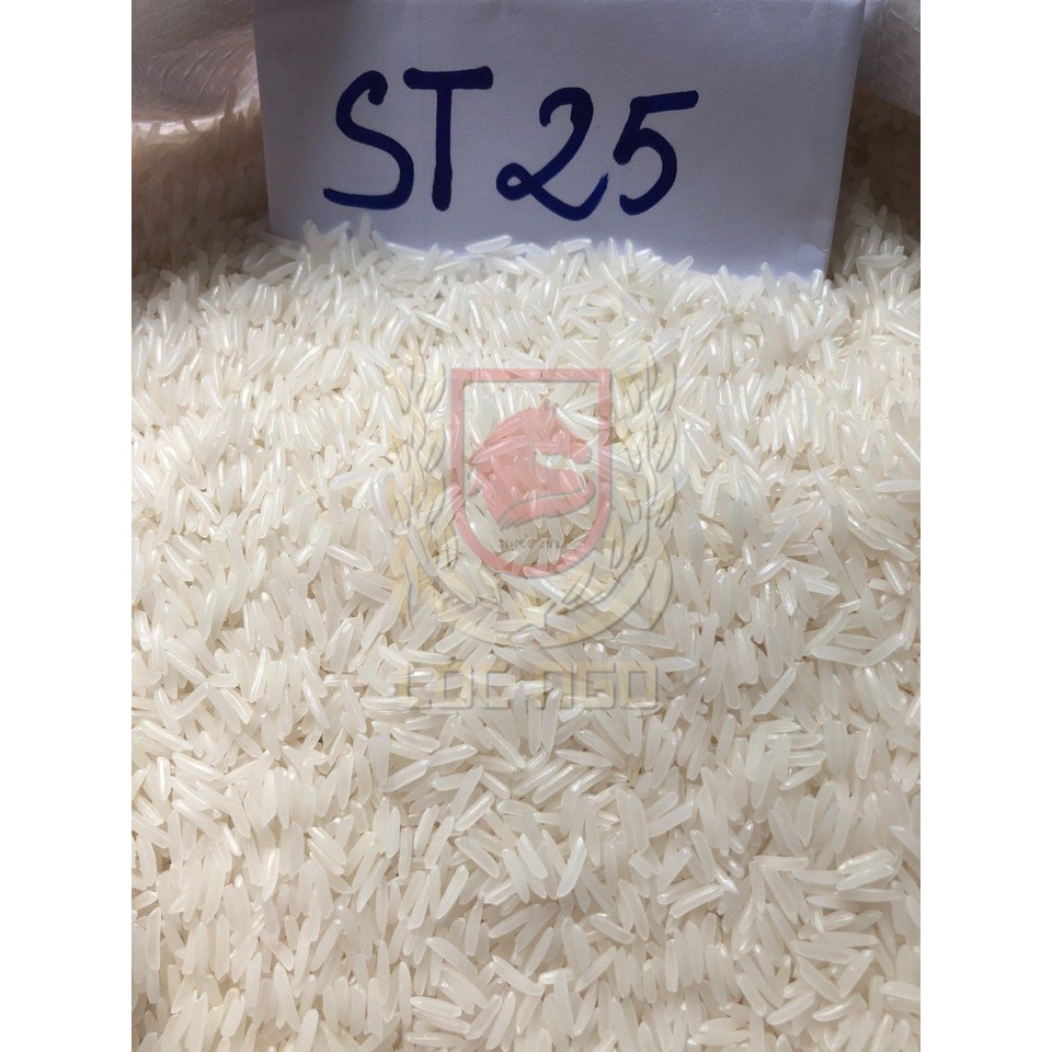 Gạo ST25 - Túi 300g - Gạo Ăn Dặm Cho Trẻ Em - Thơm Dẻo - Mềm Cơm - Túi Hút Chân Không