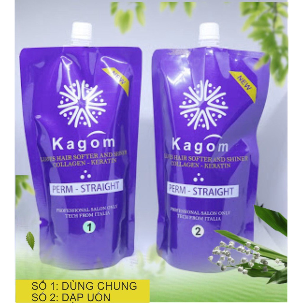Thuốc uốn duỗi KAGOM số 1, 2