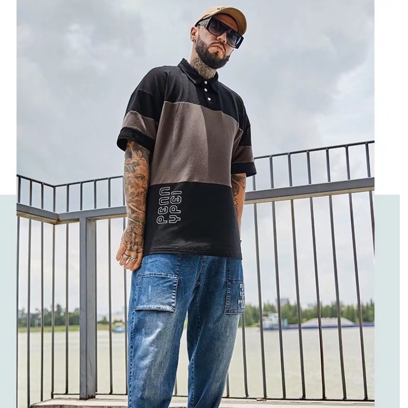 Áo polo Size Lớn M-8XL Dáng Rộng Cho Nam