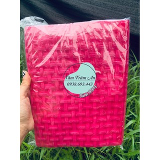 1kg BÁNH TRÁNG HCN MỎNG MÀU HỒNG