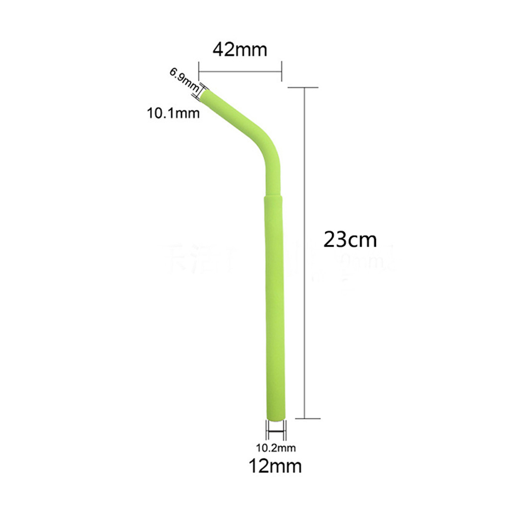 Ống Hút Silicone Nhiều Màu Có Thể Tái Sử Dụng Tiện Lợi