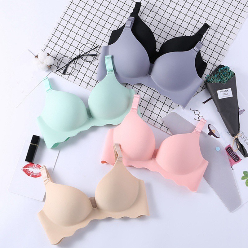 Áo ngực 3 / 4 cup không gọng không đường may thoải mái