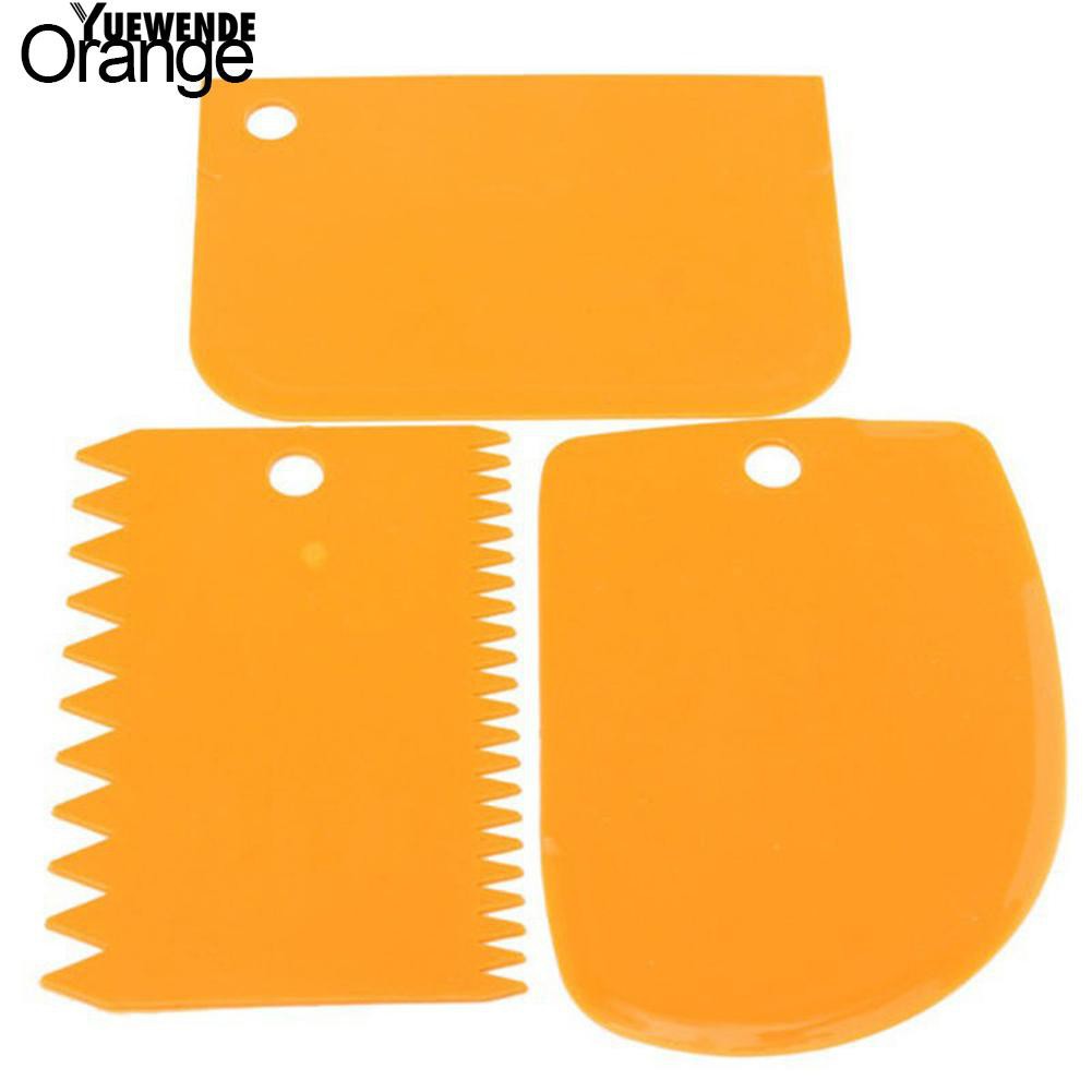 Bộ 3 miếng cạo trang trí bánh