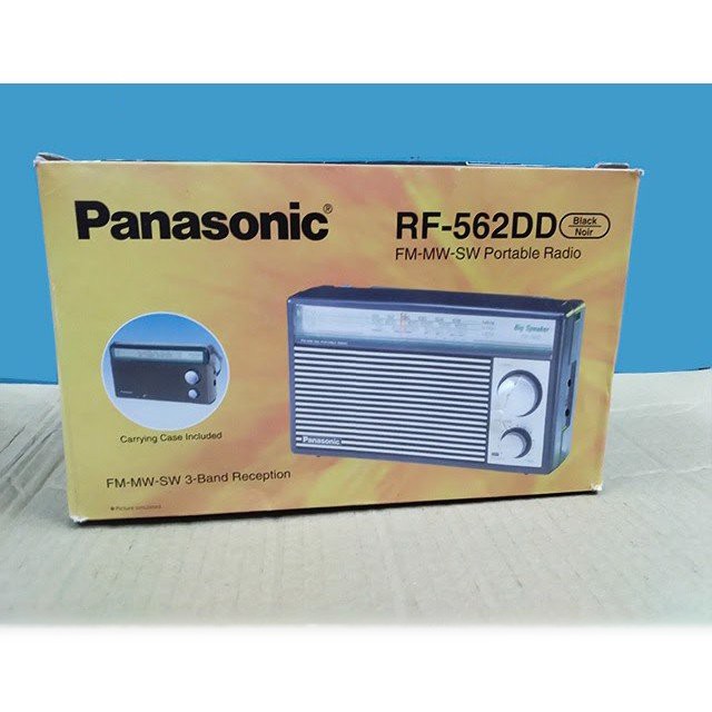 Đài radio chỉnh tay FM, MW, SW Panasonic RF-562DD