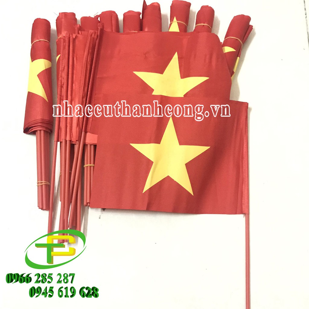 Cờ vẫy cầm tay khai giảng ( hàng loại đẹp)