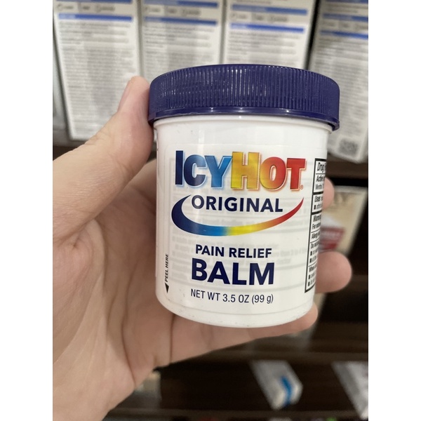Dầu nóng Icy Hot Balm Pain Relieving 99.2g của Mỹ