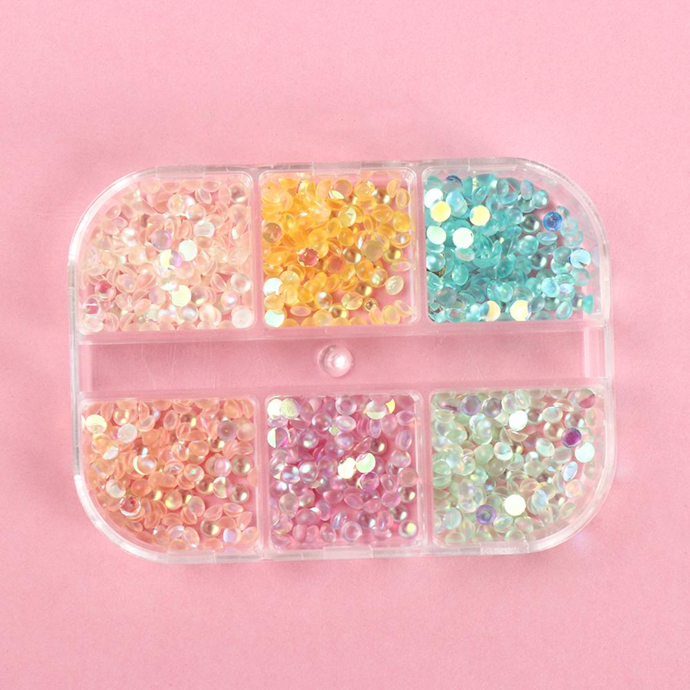 MOCHO Hạt Nhựa Acrylic Đính Trang Trí Móng Nghệ Thuật DIY