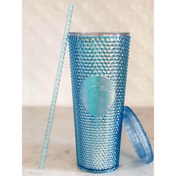 Ly studded Baby Blue phiên bản starbucks Thailan