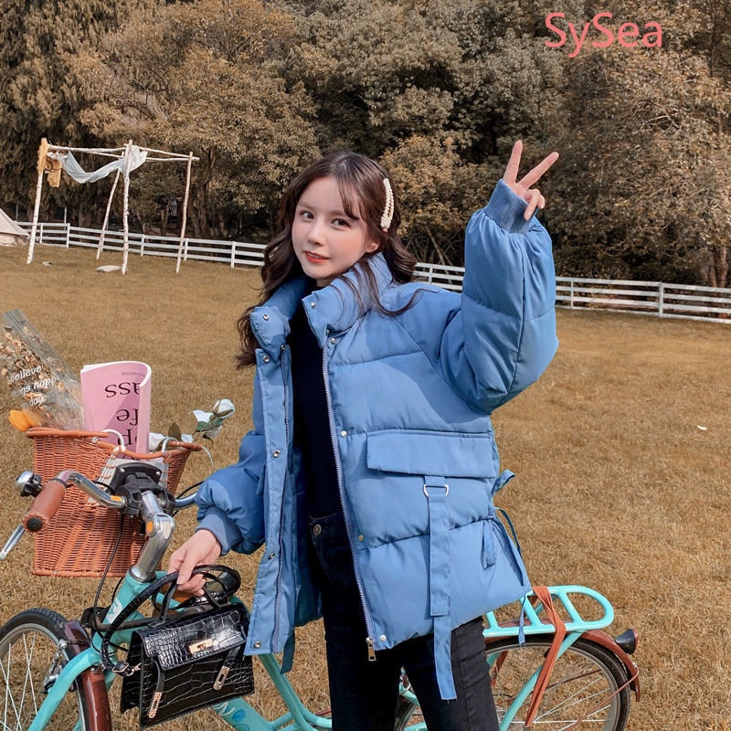 Áo Khoác Cotton Dáng Rộng Thời Trang Mùa Đông Hàn Quốc Dành Cho Nữ