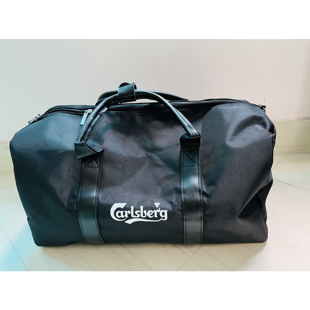 Túi trống du lịch Carlsberg cao cấp- vải dày dặn cứng cáp độ bền cực cao