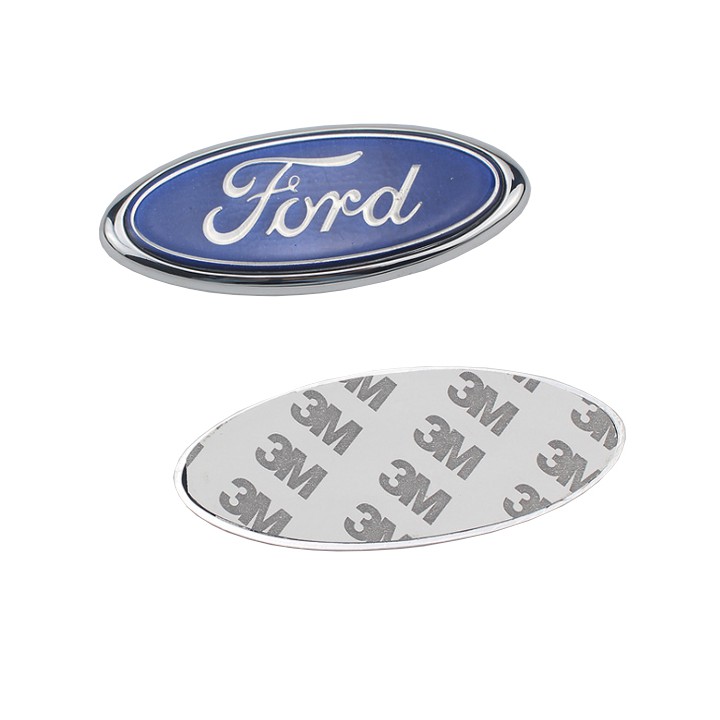 Logo biểu tượng trước và sau xe ô tô Ford Kích thước 11.5*4.5cm: Mã KLJ115