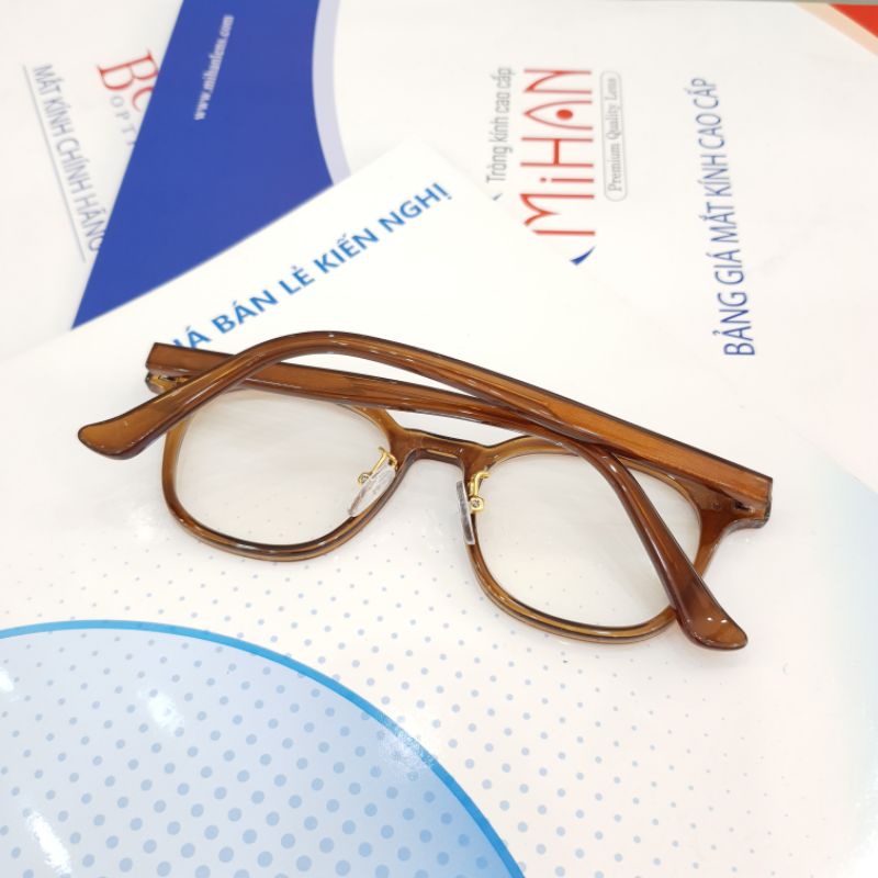 Gọng kính thời trang nam nữ + lắp tròng kính Cận Loạn theo yêu cầu