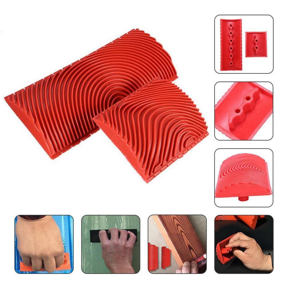 AUGUSTINA Cây Lăn Sơn Tường Họa Tiết Vân Gỗ Độc Đáo Trang Trí Nhà Cửa DIY