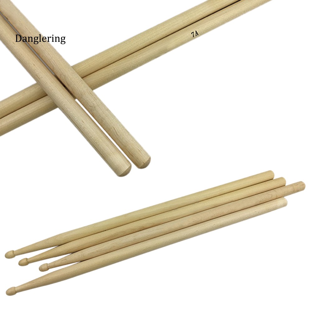 1 Cặp Dùi Trống 5A 7A Bằng Gỗ Phong Trọng Lượng Nhẹ