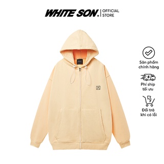 HOODIE FULLZIP "STORY" CHEESE
