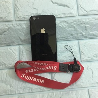 Ốp lưng mặt kính cường lực cho iphone6/6s plus tặng dây đeo