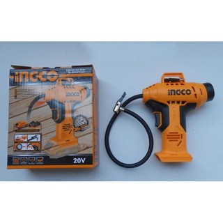 20V Máy bơm hơi cầm tay tự động dùng pin INGCO CACLI2001 (KHÔNG KÈM PIN VÀ CỤC SẠC)