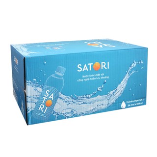 Thùng 24 chai satori 500ml