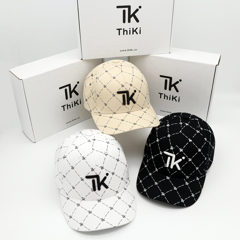 Mũ Nón Lưỡi Trai Monogram THIKI chính hãng