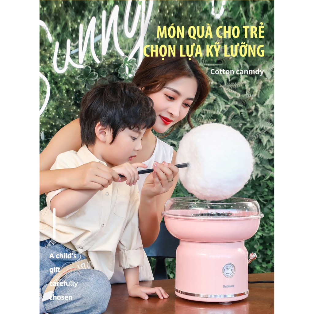 Máy làm kẹo bông gòn cho bé - AD