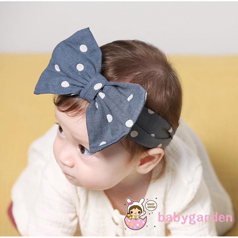 ღ♛ღCute Baby Girl Headband Bow Flower Elastic  Headwear Hair Accessories