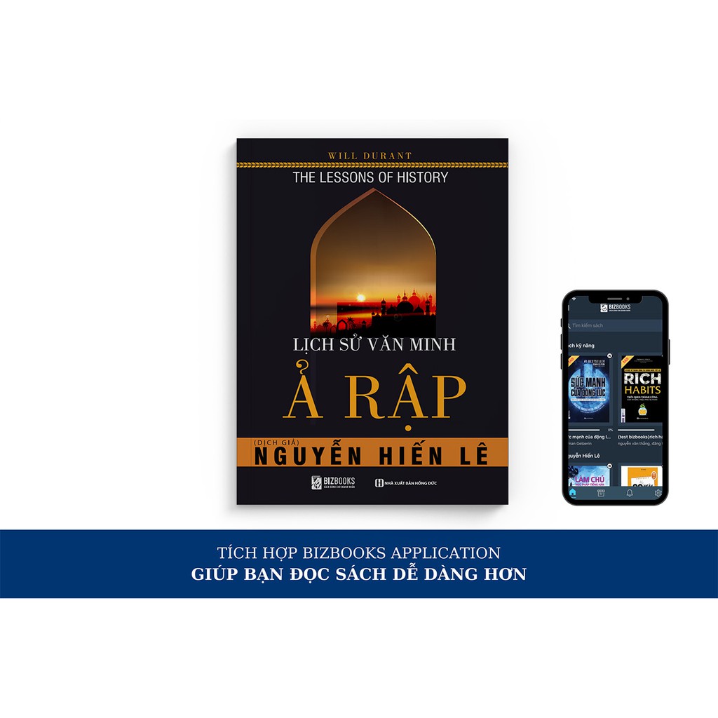 Sách - Lịch Sử Văn Minh Ả Rập – Kỹ Năng Tổng Hợp – Đọc Kèm App Online | BigBuy360 - bigbuy360.vn
