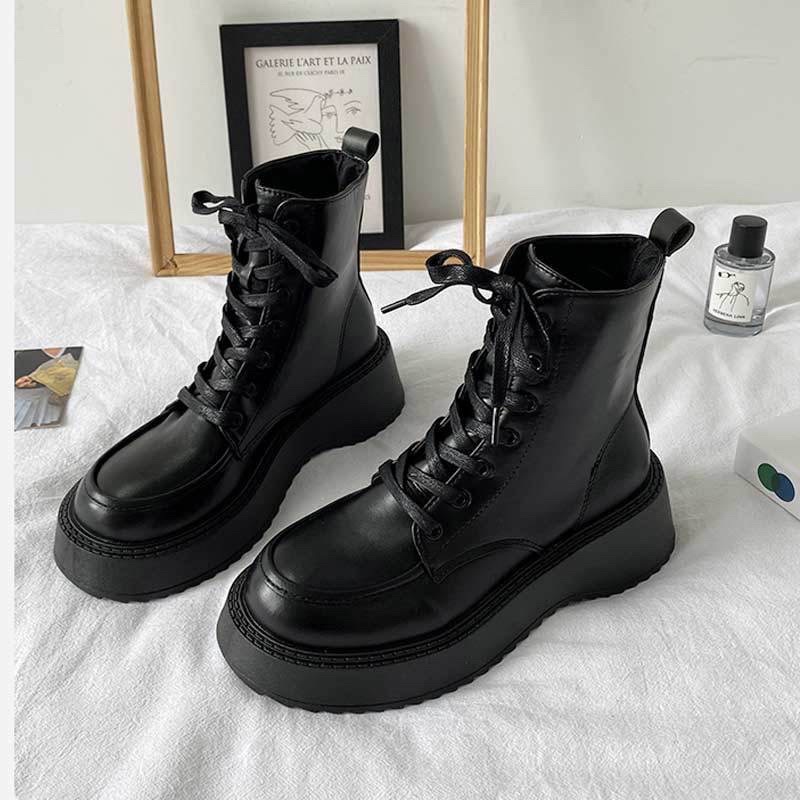 BOOTS DA CAO CỔ ĐẾ CAO ULZZANG H40