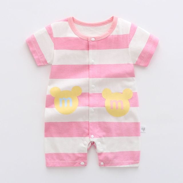 Bộ liền thân cho bé sơ sinh bodysuit cho bé gái body bé gái hàng quảng châu xịn xò